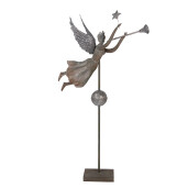 Figurina Inger metal gri 93x30x135 cm