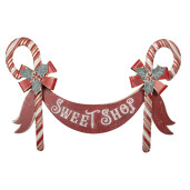 Decoratiune Craciun, suspendabila, metal multicolor Sweet Shop 91x5x59 cm