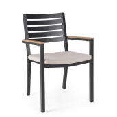 Set 4 scaune gradina Henna 55x56x86.5h