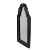 Oglinda perete polirasina neagra aurie 15x2x24 cm