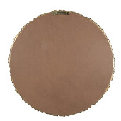 Oglinda perete polirasina aurie 43x2 cm