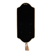 Oglinda perete polirasina bej aurie 20x2x44 cm