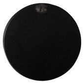 Oglinda perete polirasina neagra aurie 25x4 cm
