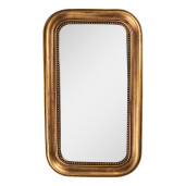 Oglinda perete polirasina aurie 21x2x36 cm