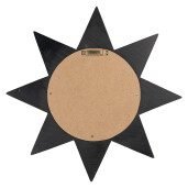 Oglinda perete polirasina maro Ø 13x2 cm