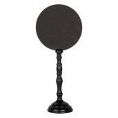 Oglinda masa polirasina neagra 17x10x39 cm