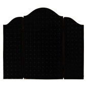 Oglinda masa polirasina neagra aurie 38x2x34 cm