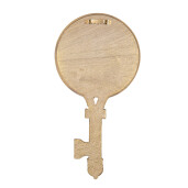 Oglinda perete polirasina aurie 13x2x25 cm