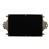 Tava decorativa polirasina aurie 19x3x40 cm