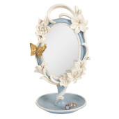 Oglinda masa polirasina multicolora 16x14x27 cm