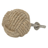 Buton mobila din fier si iuta natur 4x4 cm
