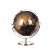 Glob Pamantesc decorativ auriu negru 29 x 34 cm