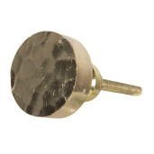 Buton mobilier fier cupru Ø 3x3 cm