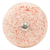 Buton mobilier ceramica crem rosie 4x3 cm