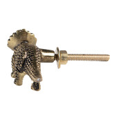 Buton mobilier metal auriu Dinozaur 8x3x3 cm