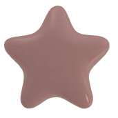 Set 4 butoni mobilier ceramica roz Stelute 4x3/6 cm
