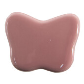 Set 4 butoni mobilier ceramica roz Fluturasi 4x3 cm