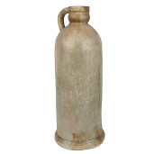 Vaza flori ceramica verde 17x42 cm