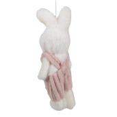 Set 3 figurine Iepurasi textil 6x4x14 cm