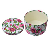 Set 3 cutii depozitare carton multicolor 26x15 cm, 22x15 cm, 19x14 cm