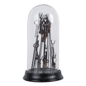 Decoratiune Chei polirasina metal sticla 18x36 cm