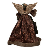 Figurina Inger textil multicolor 16x10x28 cm