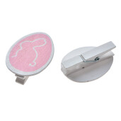 Set 6 oua decorative Paste, lemn 3x1x5 cm