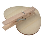 Tablita de scris cu clips 8x2x8 cm