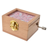 Cutie muzicala lemn 9x6x4 cm