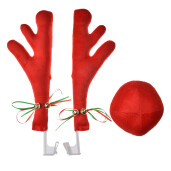 Set decoratiuni Craciun pentru masina 25x6x41 cm