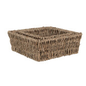 Set 3 cosuri 23x23x8 cm, 21x21x7 cm, 17x17x6 cm