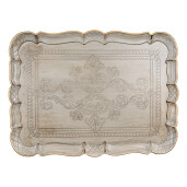 Tava plastic gri 40x30x2 cm