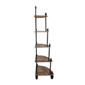 Raft fier lemn 45x45x184 cm