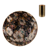 Suport lumanare metal multicolor Ø 11x5 cm