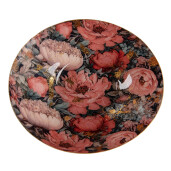 Bol decorativ metal multicolor 16x14x6 cm
