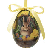 Set 12 oua Paste plastic multicolor Ø 4x5 cm