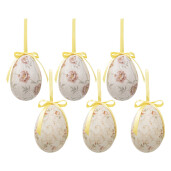 Set 6 Oua Paste plastic, multicolore Ø 7x10 cm