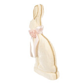Figurina Iepuras Paste textil multicolor 22x8x41 cm