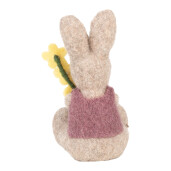 Figurina Iepuras Paste textil 10x10x19 cm
