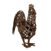 Figurina Gaina ratan maro 34x15x39 cm