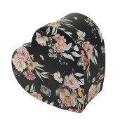 Set 3 cutii depozitare carton multicolor Inimioare 28x26x14 cm, 24x23x12 cm, 21x20x10 cm