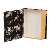 Cutie decorativa tip Carte carton Flowers 17x14x5 cm