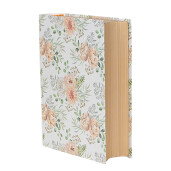 Set 3 cutii depozitare tip Carte carton 29x24x7 cm, 25x20x6 cm, 22x16x5 cm