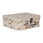 Set 3 cutii depozitare tip Valize carton 30x21x9 cm, 25x18x9 cm, 20x16x8 cm
