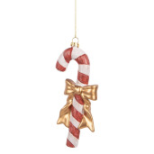 Ornament brad Craciun Acadea polirasina multicolora 8x3x18 cm