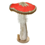 Ciupercuta decorativa polirasina multicolora Ø 26x43 cm