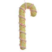 Set 6 ornamente brad Acadele plastic multicolor 10x3x26 cm