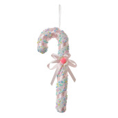 Set 6 ornamente brad Acadele multicolor 10x3x26 cm