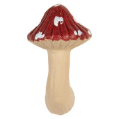 Buton mobilier Ciupercuta portelan multicolor 3x4x6 cm / S3 cm