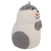 Figurina Pisicuta textil multicolor 14x14x20 cm